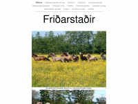 fridarstadir.nl Webseite Vorschau