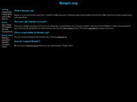 bespin.org Webseite Vorschau