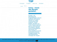 tep-energy.ch Webseite Vorschau