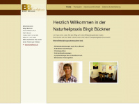 bueckner-naturheilpraxis.de Webseite Vorschau
