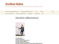 evelinehahn.at Webseite Vorschau