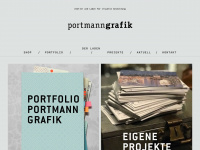 portmanngrafik.ch Webseite Vorschau