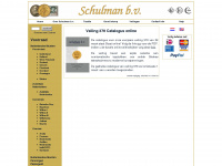 schulman.nl Webseite Vorschau