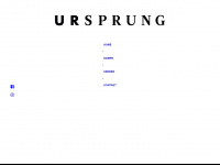 ur-sprung.de Webseite Vorschau
