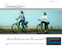 fahrradverleih-muschelgrund.de Webseite Vorschau