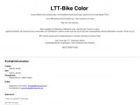 ltt-bikecolor.com Webseite Vorschau