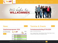 tanzschule-bielstein.de Webseite Vorschau