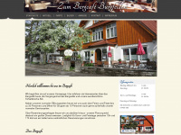 bergcafe-burgfelden.de Webseite Vorschau