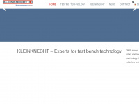 testing-technology.com Webseite Vorschau