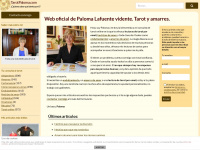 tarotpaloma.com Webseite Vorschau