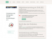 markgrafen-freunde.de Webseite Vorschau