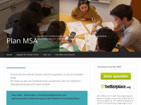 plan-msa.net Webseite Vorschau