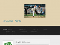 schwingklub-aegerital.ch Webseite Vorschau