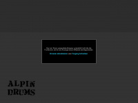 alpin-drums.de Webseite Vorschau