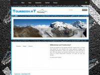 tourbook.at Webseite Vorschau