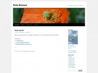 roteblumen.wordpress.com Webseite Vorschau
