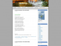 lyrikblog.wordpress.com Webseite Vorschau