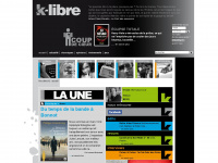 k-libre.fr Webseite Vorschau