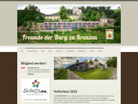 burgfreunde.at Webseite Vorschau