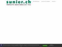 sunier.ch Webseite Vorschau