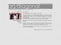 artdiagonal.com Webseite Vorschau
