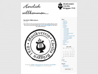 musikvereincaeciliabrueggen.wordpress.com Webseite Vorschau