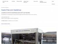 stadelkaese.ch Webseite Vorschau