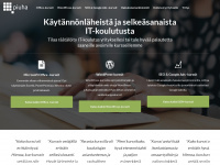 piuha.fi Webseite Vorschau