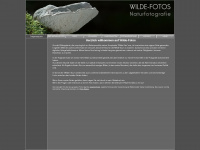 wilde-fotos.com Webseite Vorschau