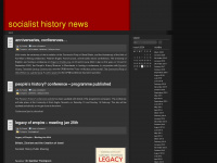 socialisthistory.wordpress.com Webseite Vorschau