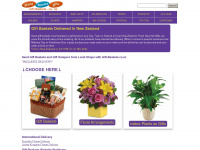 gift-baskets.co.nz Webseite Vorschau