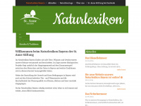 naturlexikon-bayern.de Webseite Vorschau