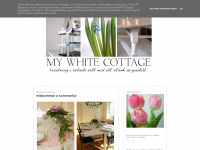 mywhitecottage.blogspot.com Webseite Vorschau