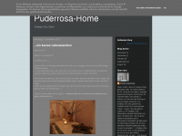 puderrosa-home.blogspot.com Webseite Vorschau