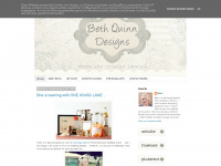 bethquinndesigns.blogspot.com Webseite Vorschau