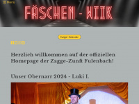 zagge-zunft.ch Webseite Vorschau