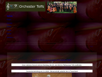 orchestertelfs.at Webseite Vorschau