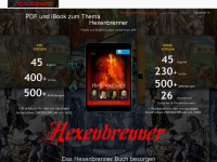 hexenbrenner-museum.com Webseite Vorschau