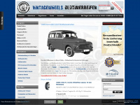vintagewheels.de Webseite Vorschau