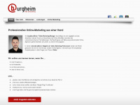 burgheim-web-consulting.com Webseite Vorschau