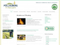 poellauberg.at Webseite Vorschau