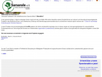 sarsarale.org Webseite Vorschau