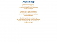 arenashop.it Webseite Vorschau