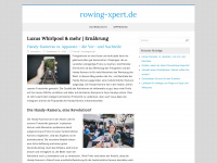 rowing-xpert.de Webseite Vorschau