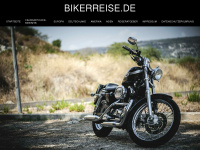 bikerreise.de Webseite Vorschau