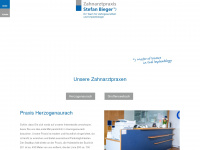 zahnarztpraxis-bieger.de Webseite Vorschau