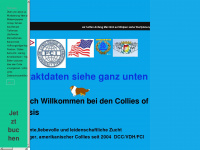 colliesofamarsis.de Webseite Vorschau