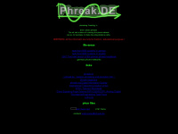 phreak.de Webseite Vorschau