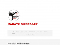 karate-siegsdorf.de Webseite Vorschau