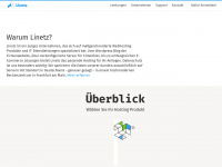 linetz.de Webseite Vorschau